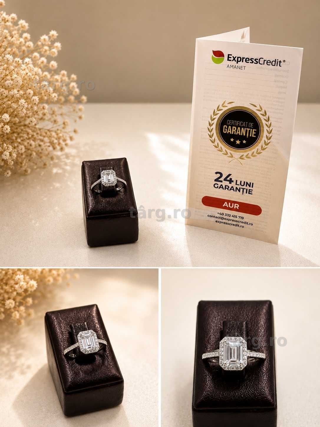 Inel aur 14K 2.69gr (Ag25 Belvedere B.42891.2)-Garantie 2 Ani!