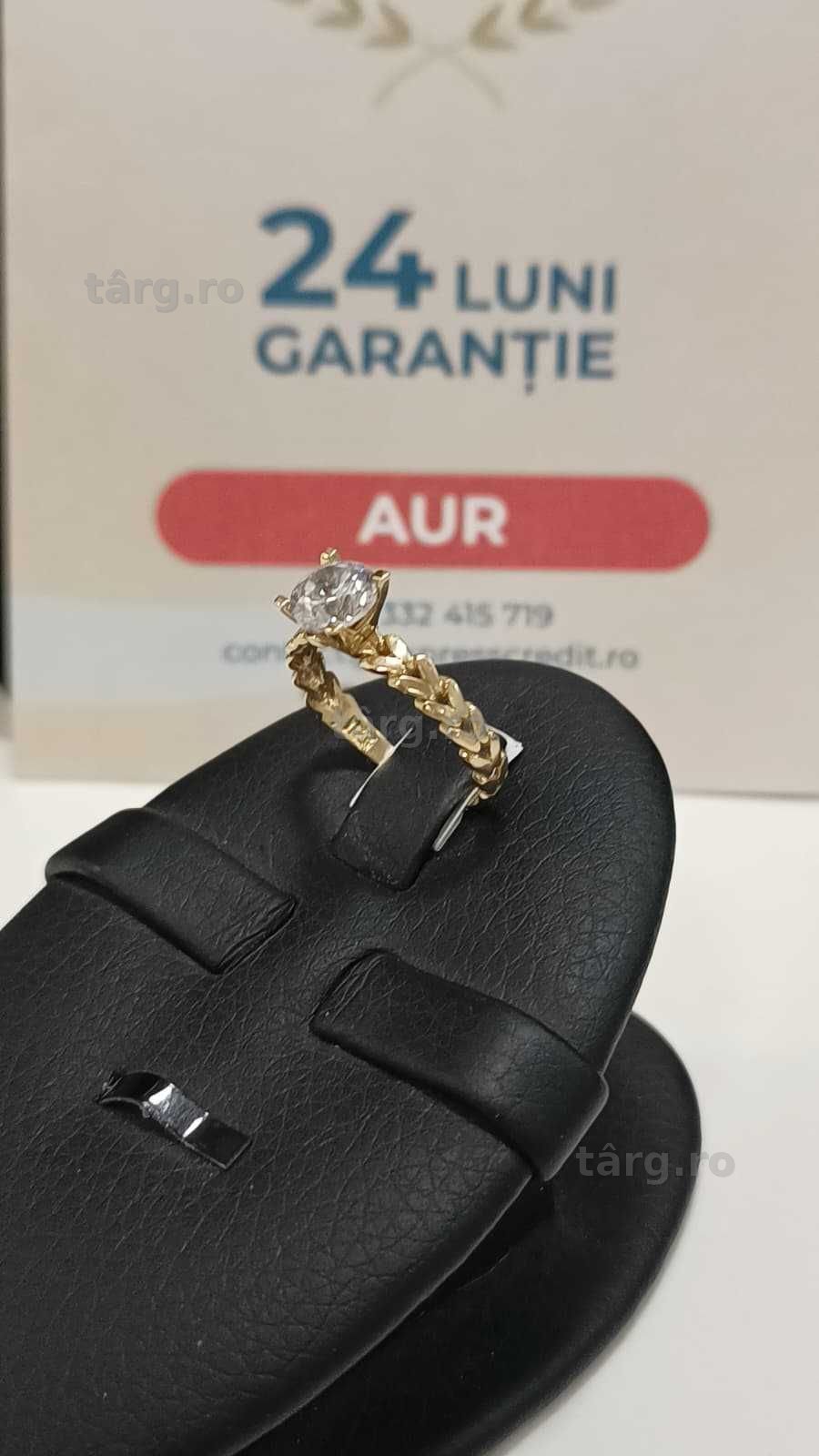 Inel aur 14K 2.79gr [AG24 Harlau B.46085.1] - Garantie 2 ani! 3