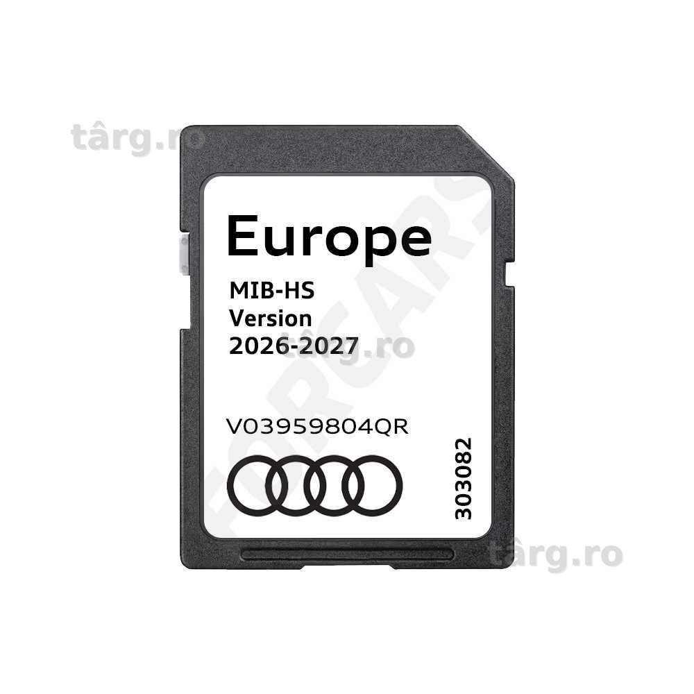SD Card hărți navigație Europa 2026-2027 Audi A4 B9 A5 F5 Q5 FY