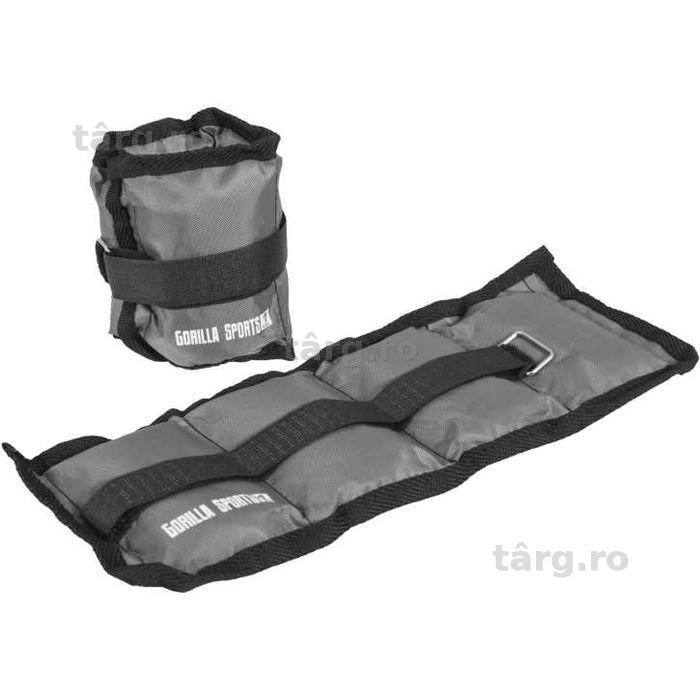 Greutăți pentru încheietură mană/gleznă 2 kg - 2 x 1 kg