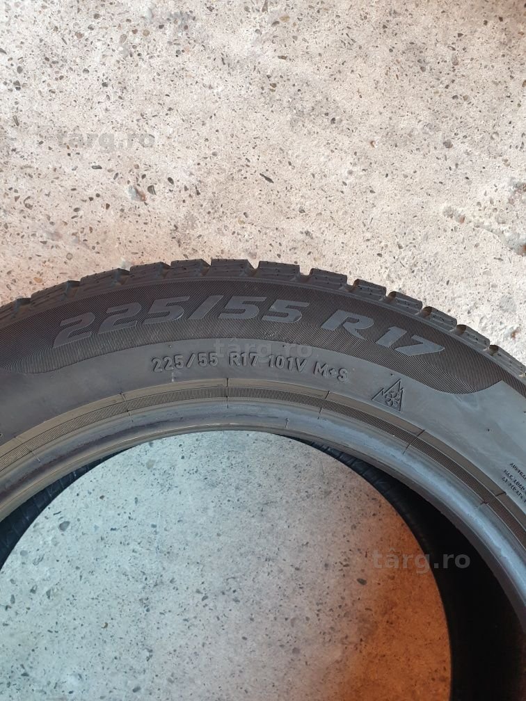 4 anvelope iarna PIRELLI 225/55/17 PRET PER BUCATA 4