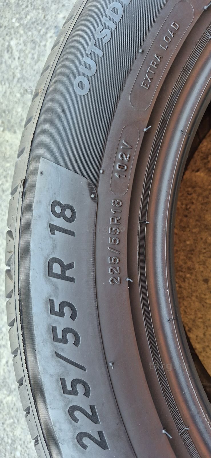4 anvelope vara 10%uzura Michelin 225/55/18,dot 2021.Pretul este pe bucata. 6