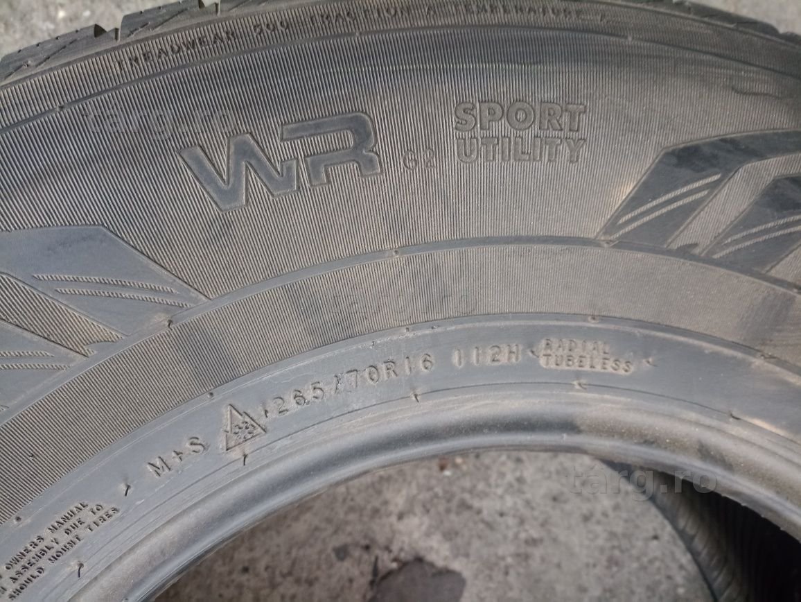 4 anvelope de iarna Nokian 265/70 R16 dot 2019 5