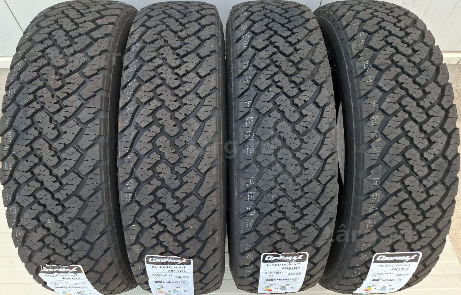 245/75 R17, 112T, GRIPMAX Inception A/T, Anvelope All Terrain M+S 2