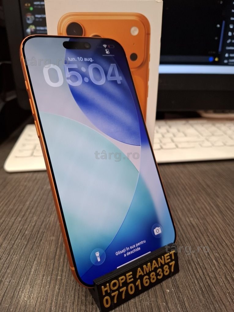 Hope Amanet P4-Iphone 17 Pro Max 256Gb 100%Bat/ 1Ciclu Impecabil 4
