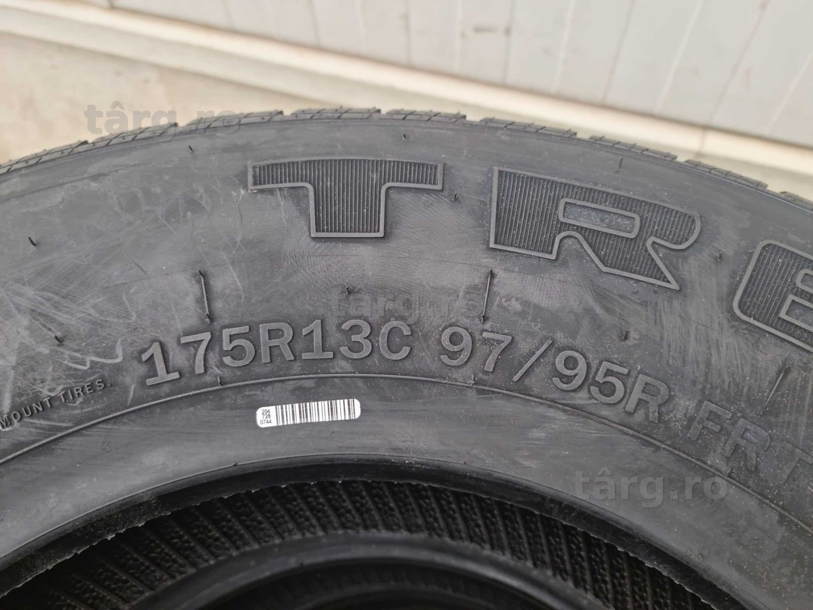 175 R13C ( 175/80 R13C), 97R, SECURITY, Anvelope remorca M+S 2