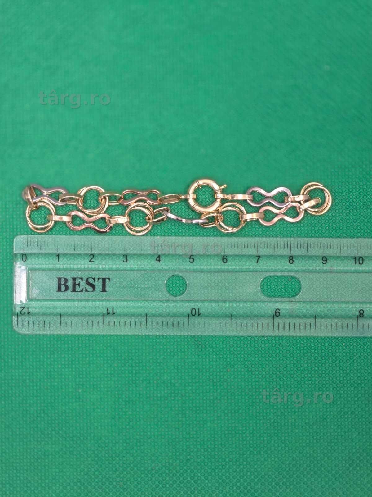 Bratara aur 14K 3.74g [Ag45 Bacau1 B.5235.1] 2