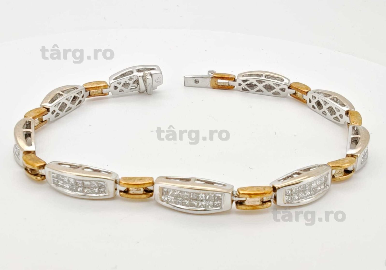 Bratara 14k diamante naturale 2ct