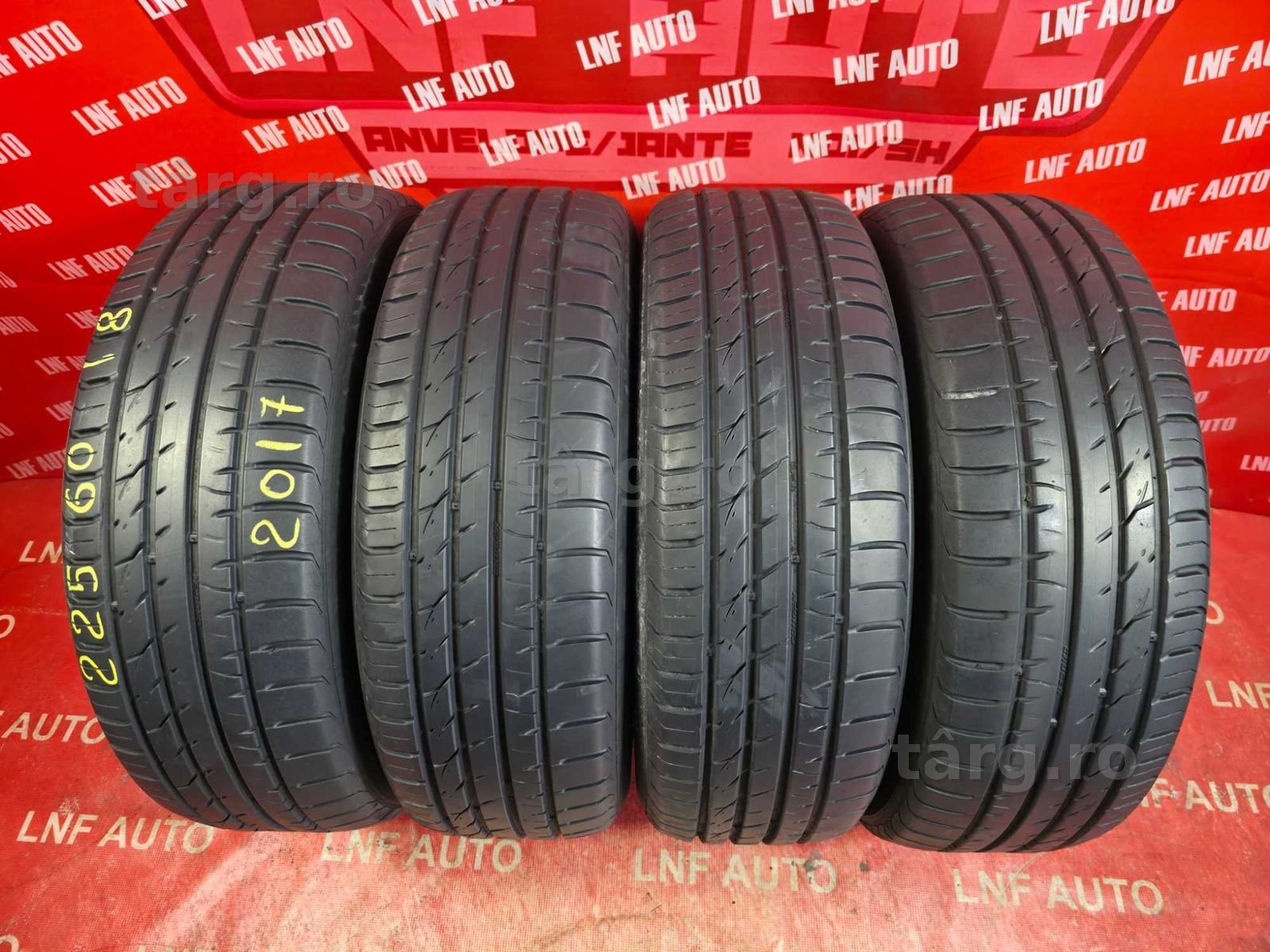 Anvelope de VARA - 225/60/18 - KUMHO - 7.44 MM - DOT 2017 !