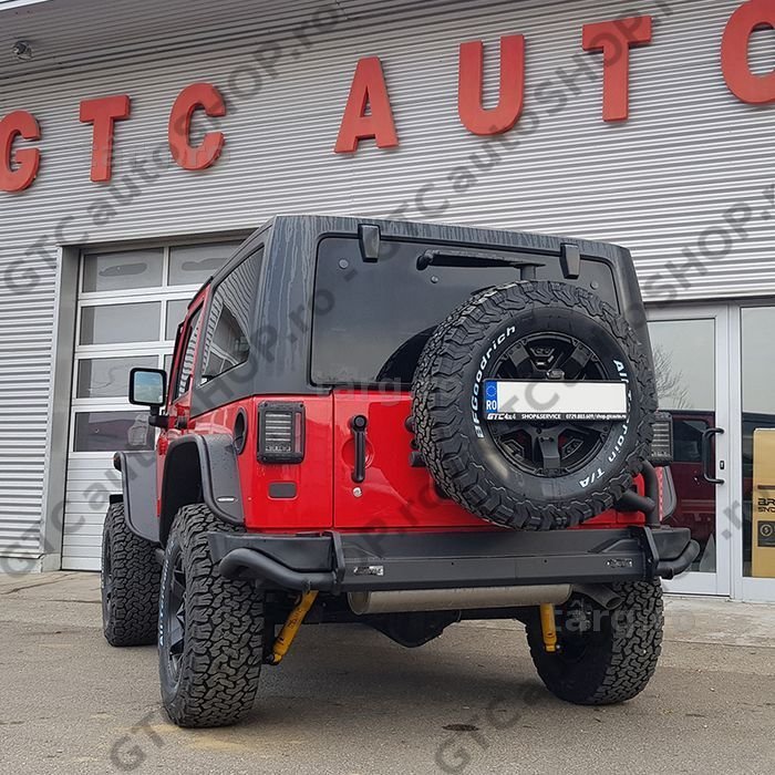 bara spate raptor 4x4 cu rezervor de apa pentru jeep jk