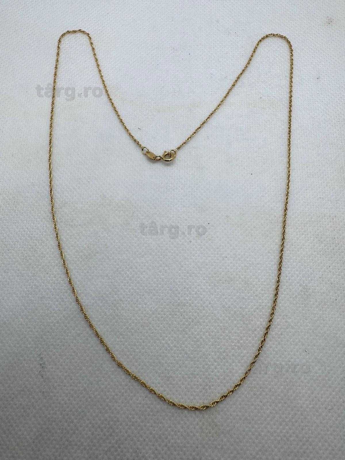 Lant din aur 18K (69434.1/ 10 Pacurari 1) Garantie 2 ani! 5