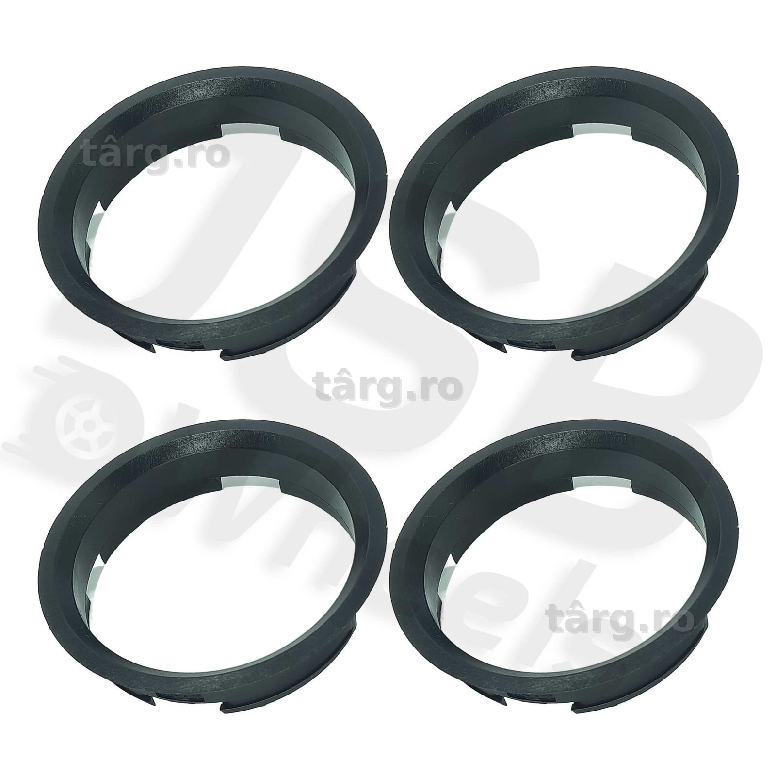 Set inele de centrare jante noi 63.4-60.1 mm Renault,Dacia,Nissan