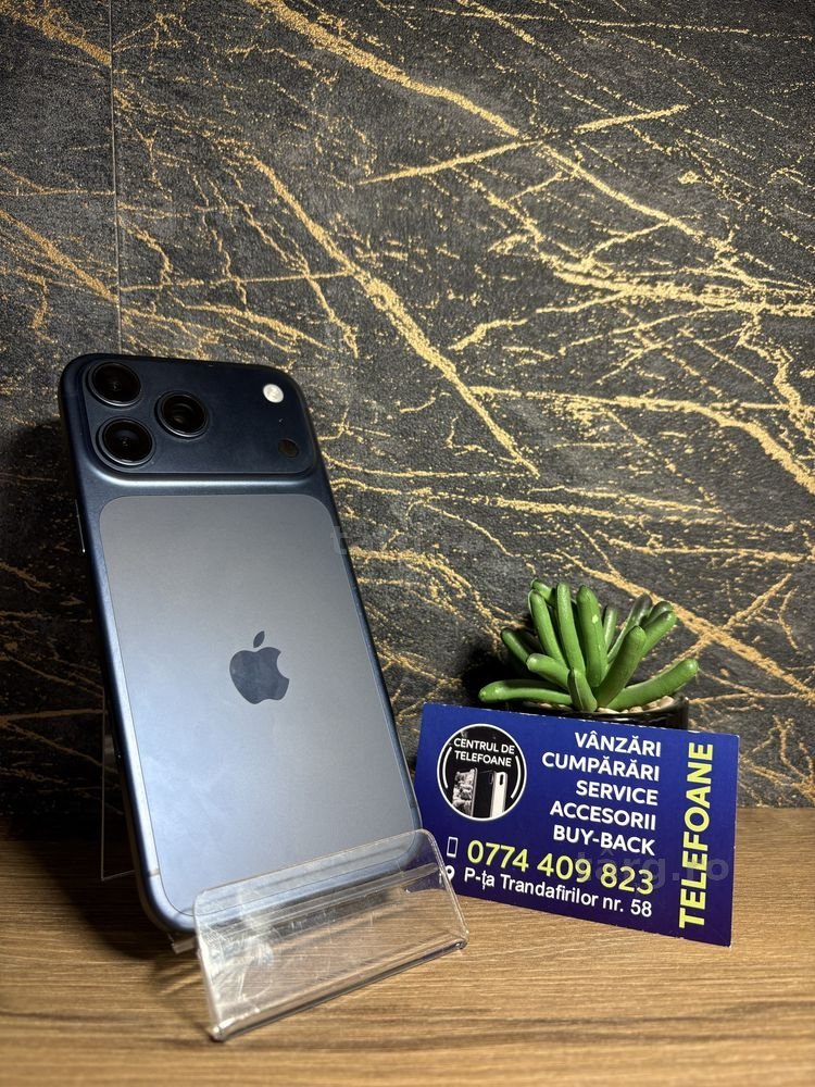 Iphone 17 Pro Max/256 GB/Garantie 2 Ani Centrul de Telefoane/Rate