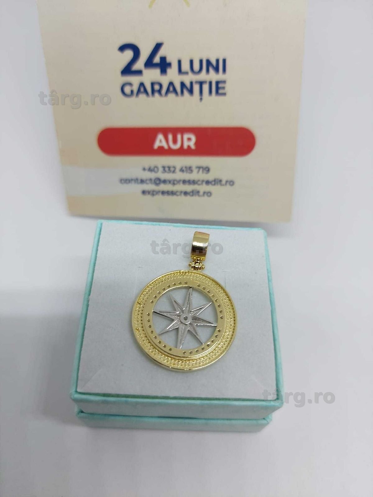 Medalion 14k 2.78gr [34843/30 Pacurari 2] Garantie 2 ani!!! 4