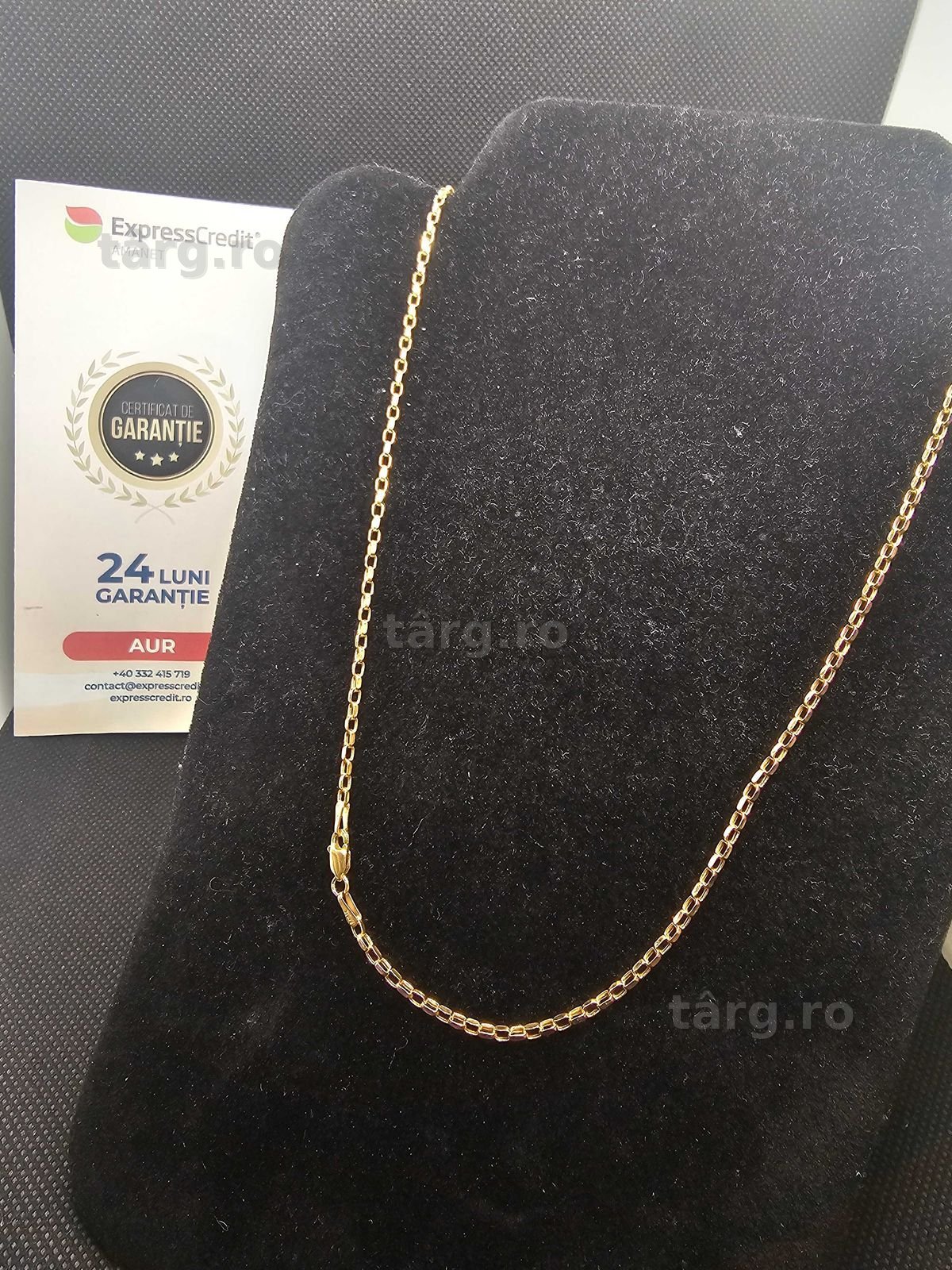 Lant aur 14K 3.54g (50395.3 AG 11 Piata Nicolina) 2 ani garantie!