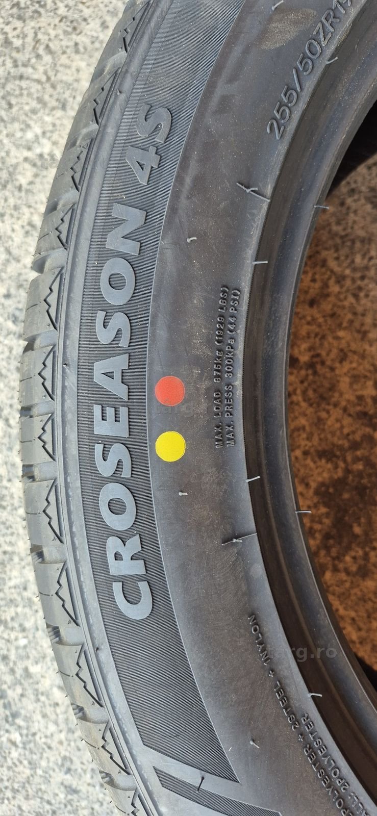 4 anvelope M+S noi Tercelo 255/50/19,dot 2025.Pretul este pe bucata. 5