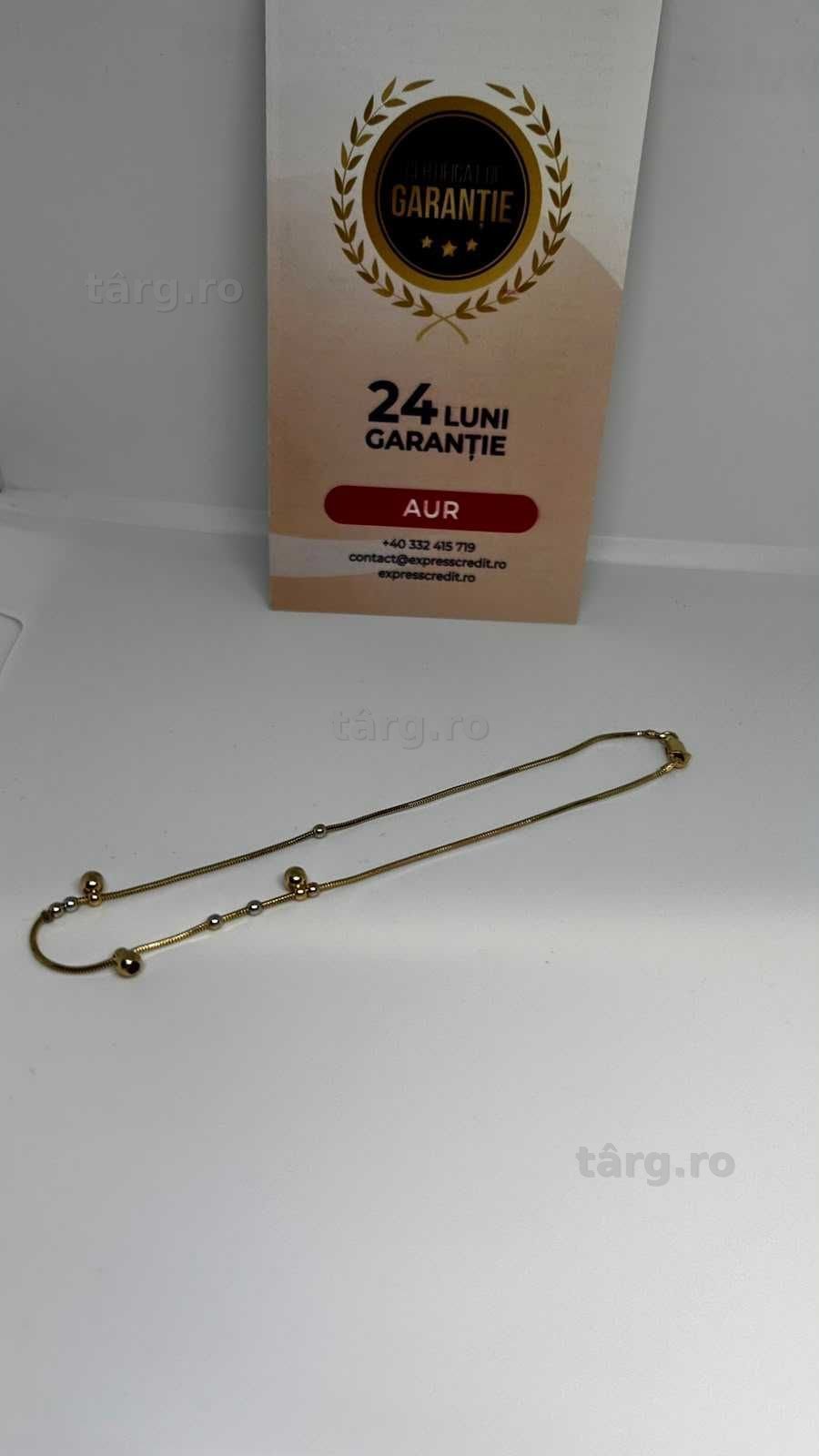 Bratara Aur 14K 2.64g (Ag4 Dacia B.52352.2) Garantie 2 ani 3