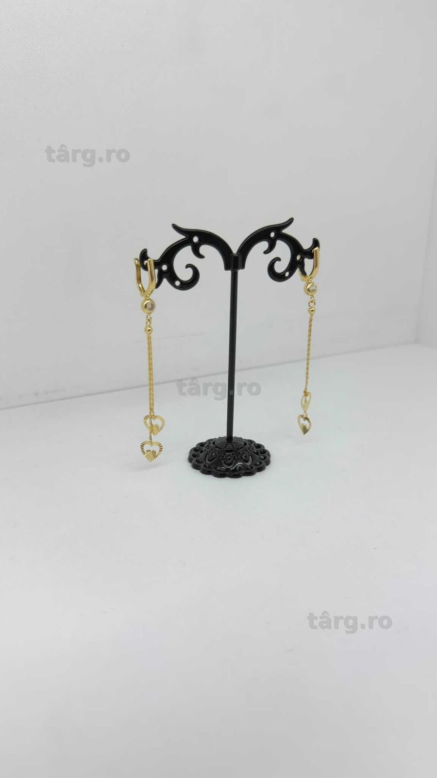 Cercei aur 14K 3.42g ( Galata B9115 ) - Garantie 2 ani! 3