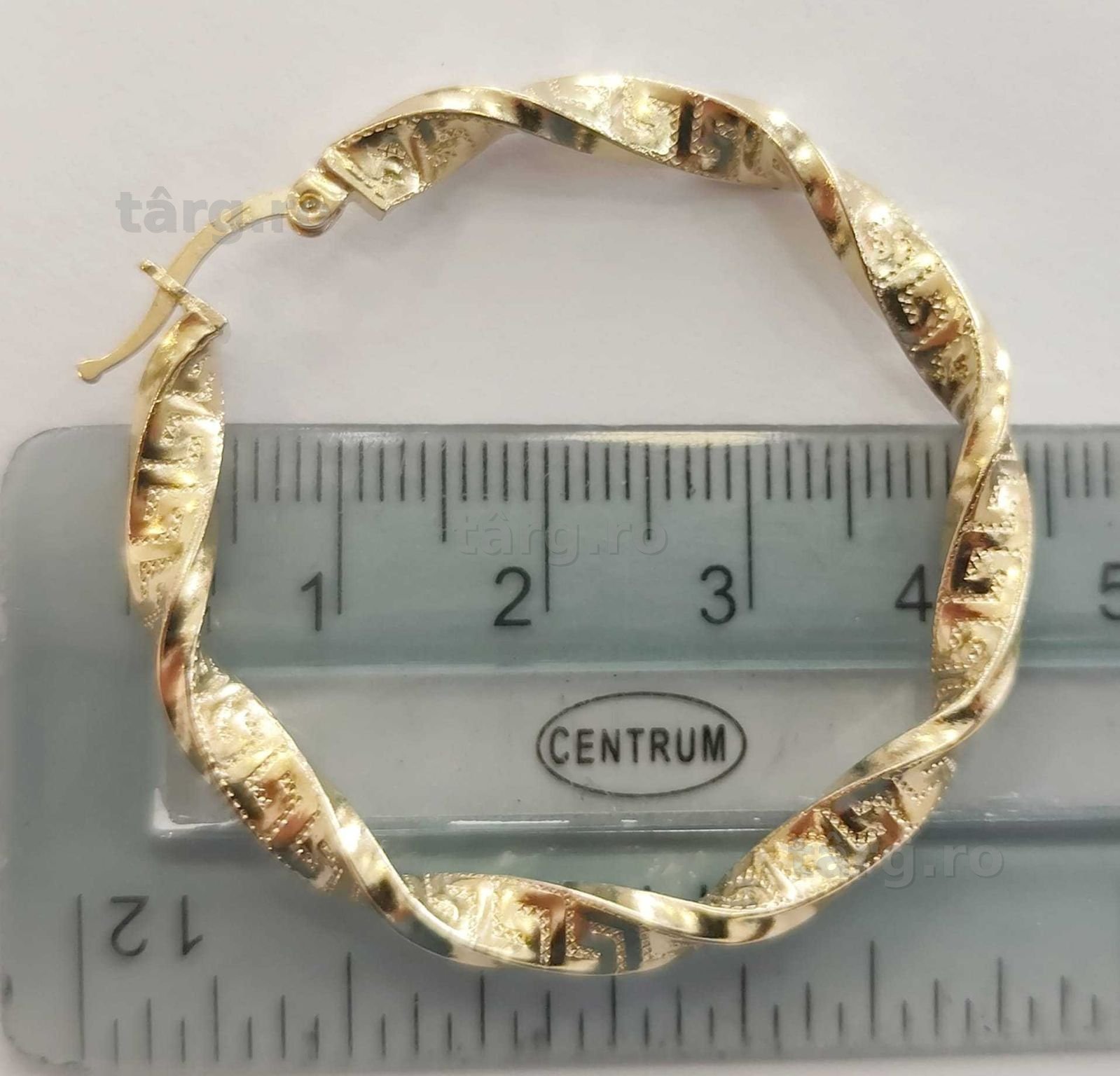 Cercei aur 14K   4.97 gr (AG35  B 34864) Garantie 2 ani ! 4