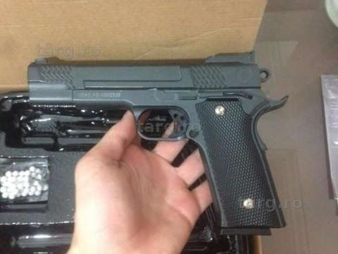 Pistol Arc Pusca +BONUS airsoft (PUTERNIC) Full Metal *ARMARE MANUALA*