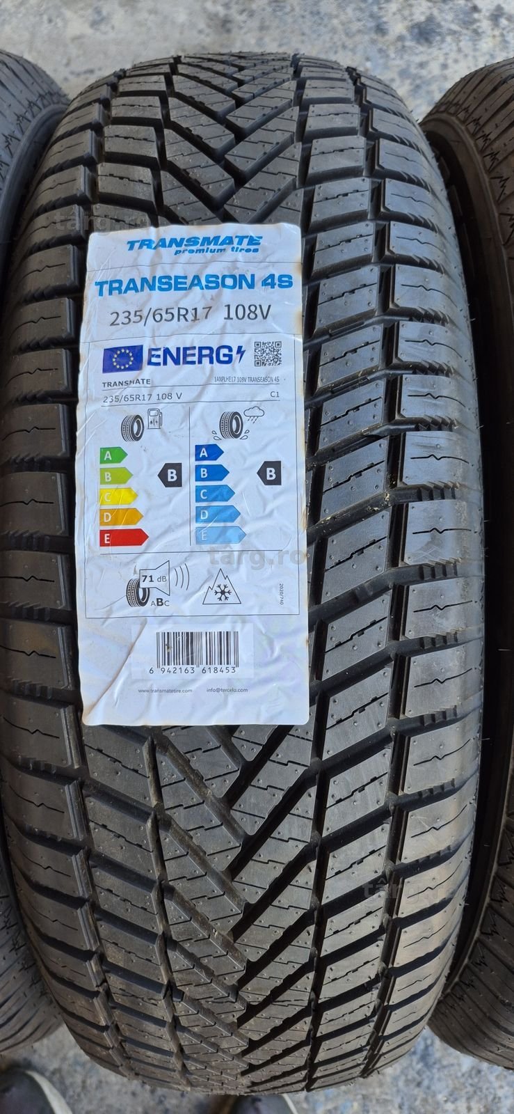 4 anvelope M+S noi Transmate 235/65/17,dot 2024.Pretul este pe bucata. 3