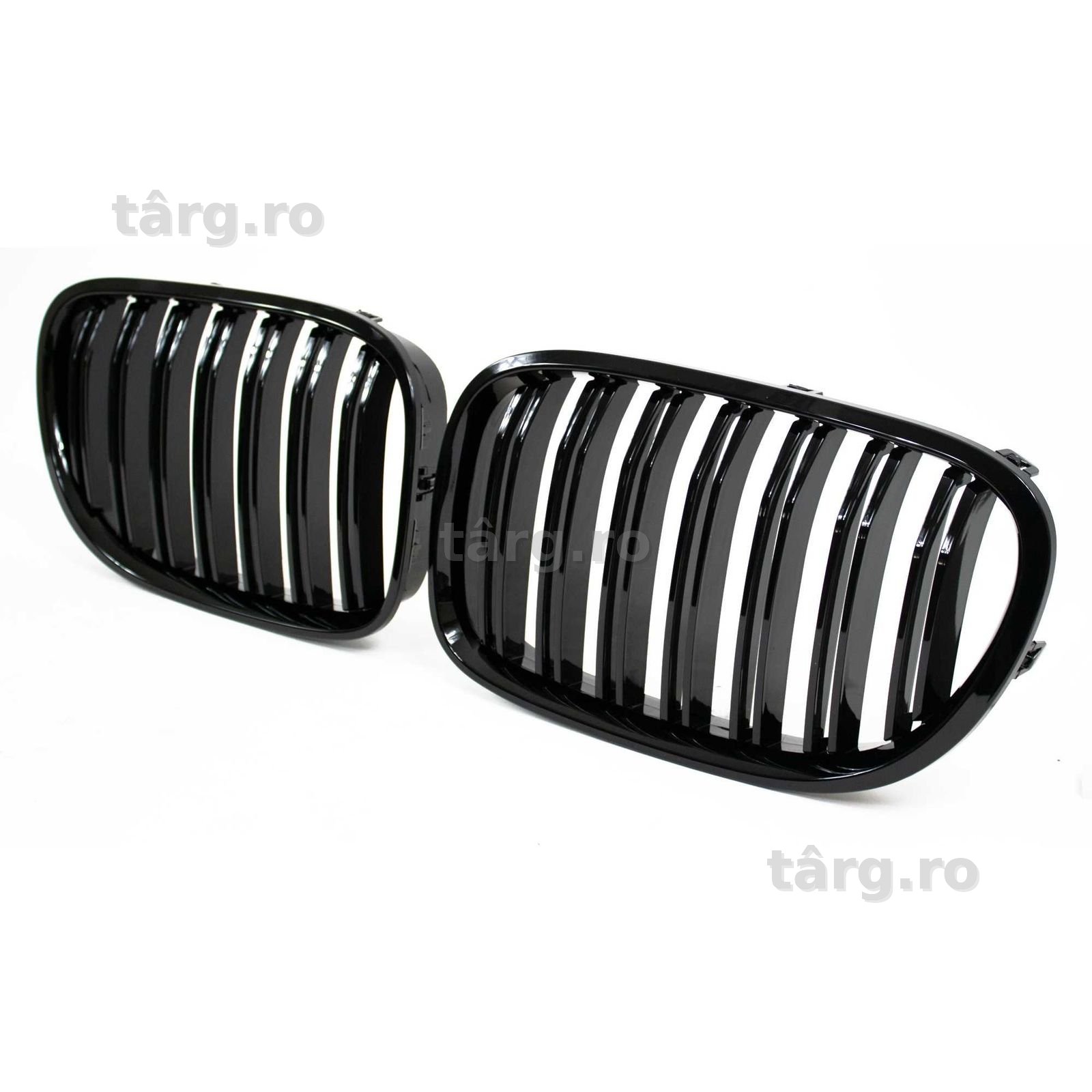 Grile BMW F01 intre 2009 si 2012 Duble Negru Lucios