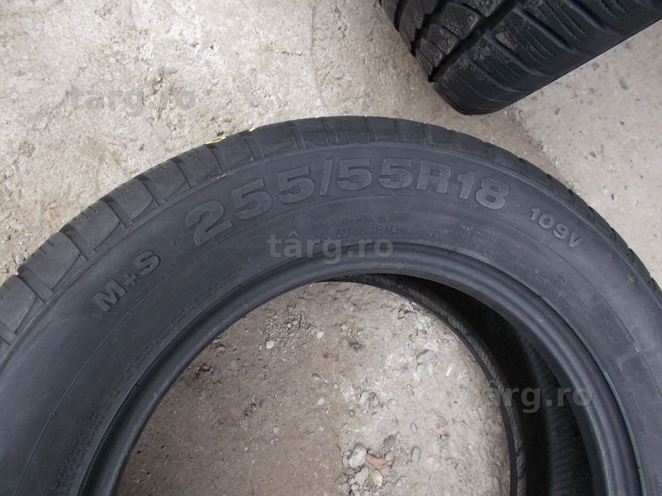 4 anvelope iarna Continental 255 55 18 profil 6,5mm (dot 2018) 5