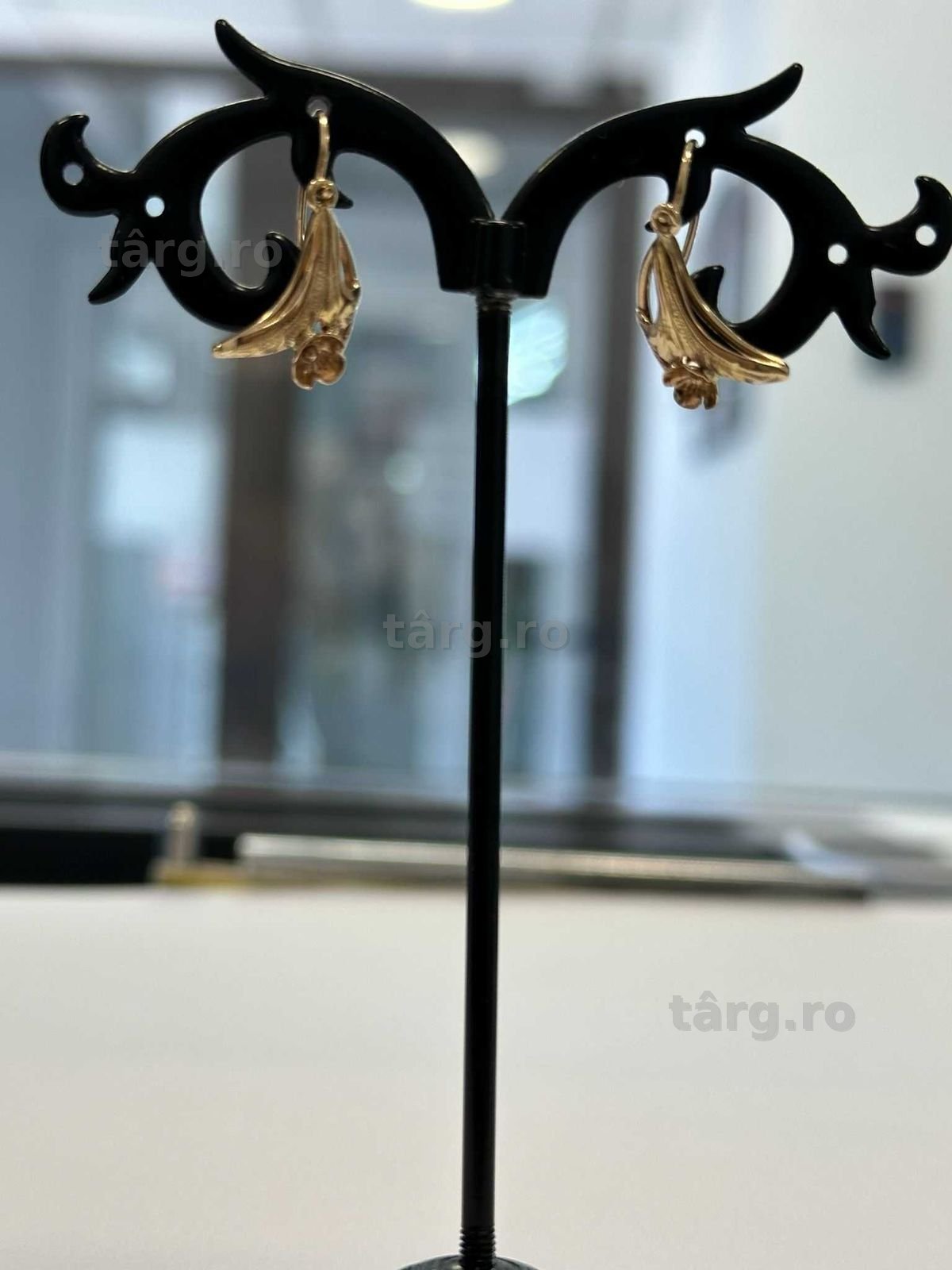 (AG13) Cercei aur 14K 2.03g (b.55864) Garantie 2 ani!