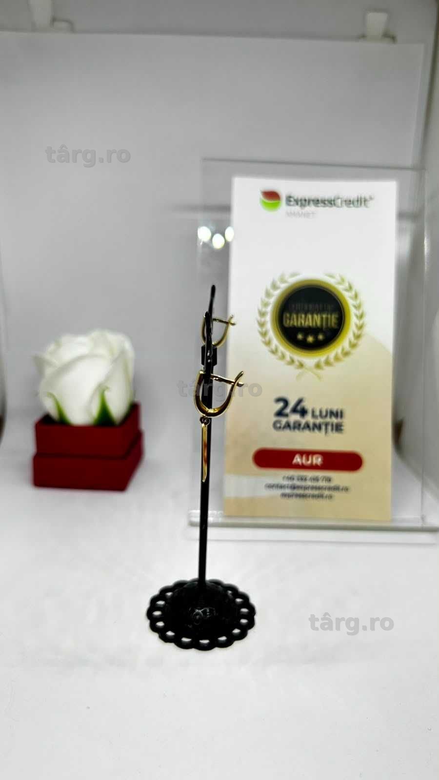 Cercei Aur 14K 2.28g (AG1 Alexandru B54362.49) - Garantie 2 ani! 3
