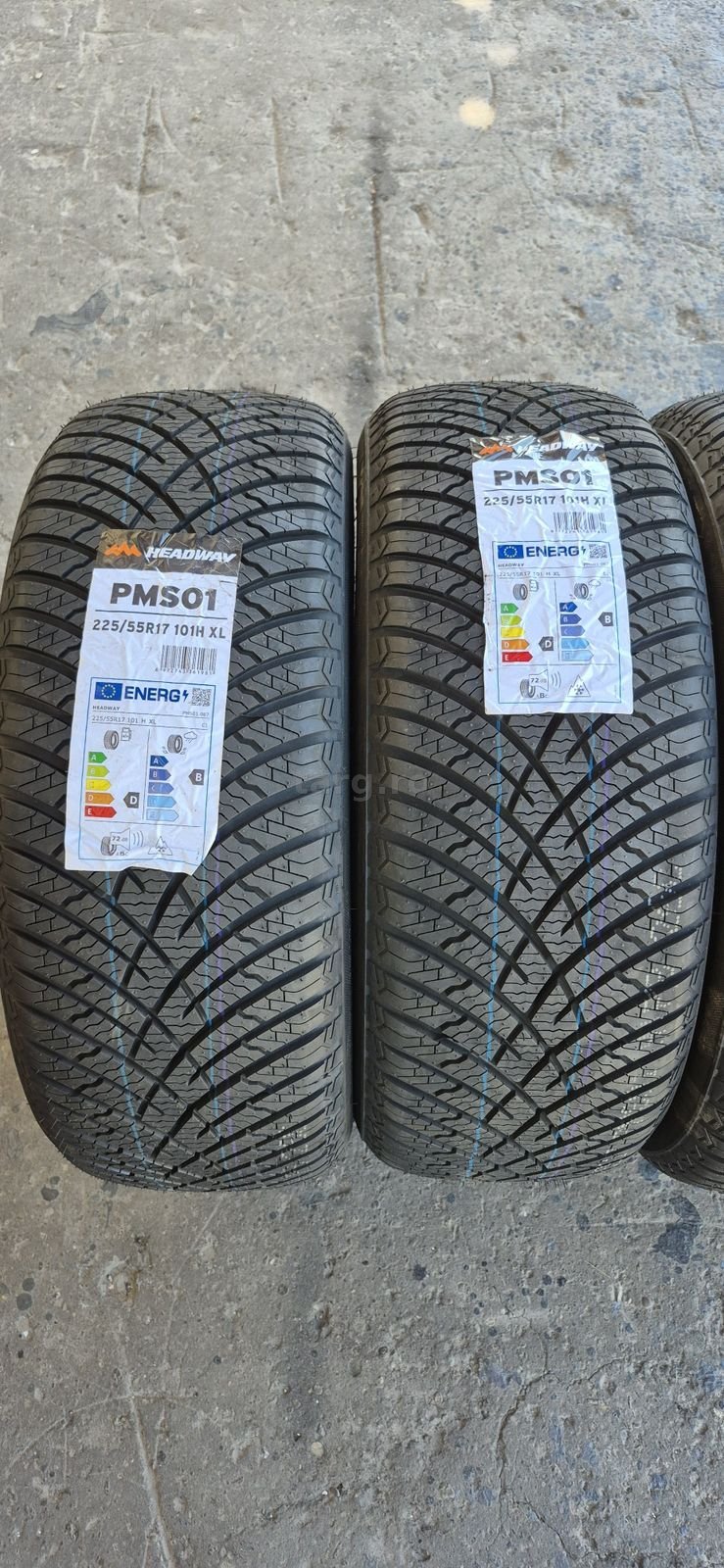 4 anvelope M+S noi Headway 225/55/17,dot 2025 Pretul este pe bucata. 2