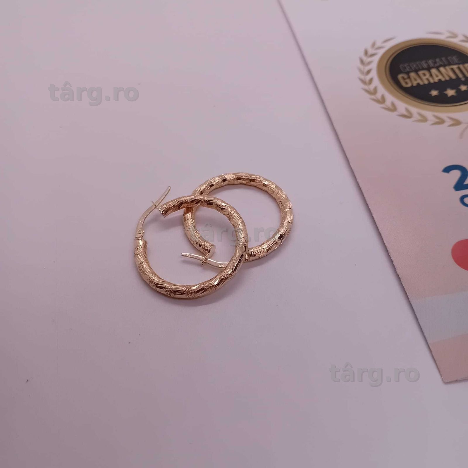 Cercei aur 14K 2.52g (Ag4 Dacia B.51163) Garantie 2 ani 3