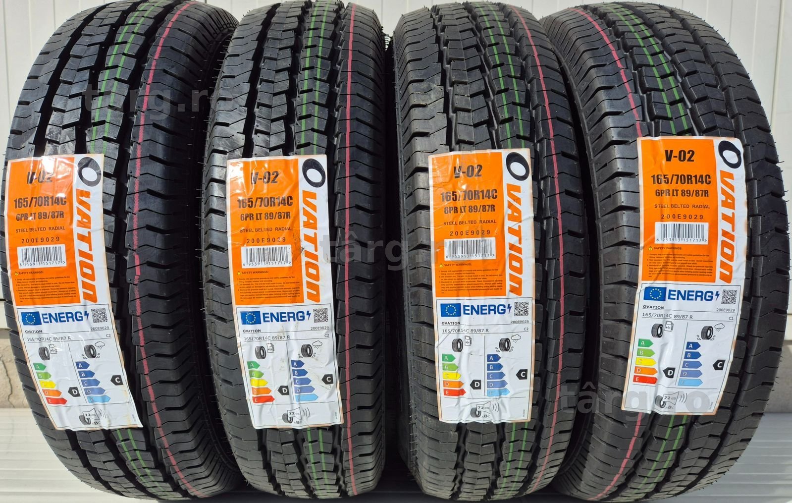 165/70 R14C, 89R, OVATION V-02 6PR ,Anvelope de vara M+S