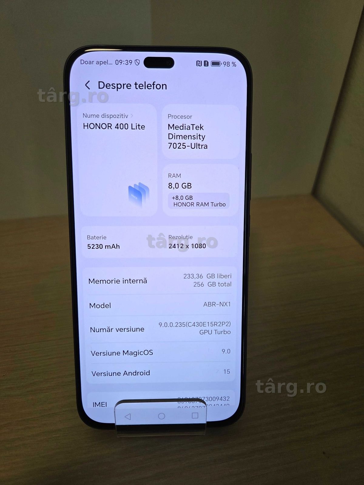 Honor 400 Lite 5G 256GB (Ag 17 Tomesti  b.49751)-Garantie 2 ani! 2