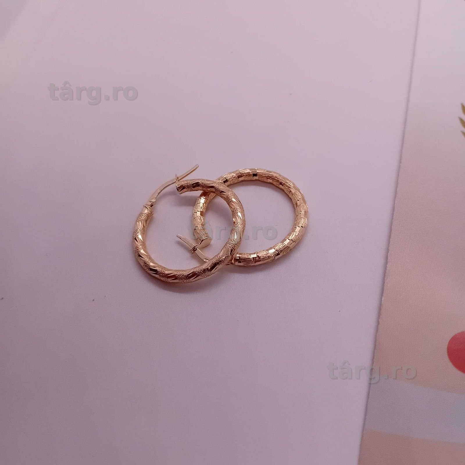 Cercei aur 14K 2.52g (Ag4 Dacia B.51163) Garantie 2 ani 2