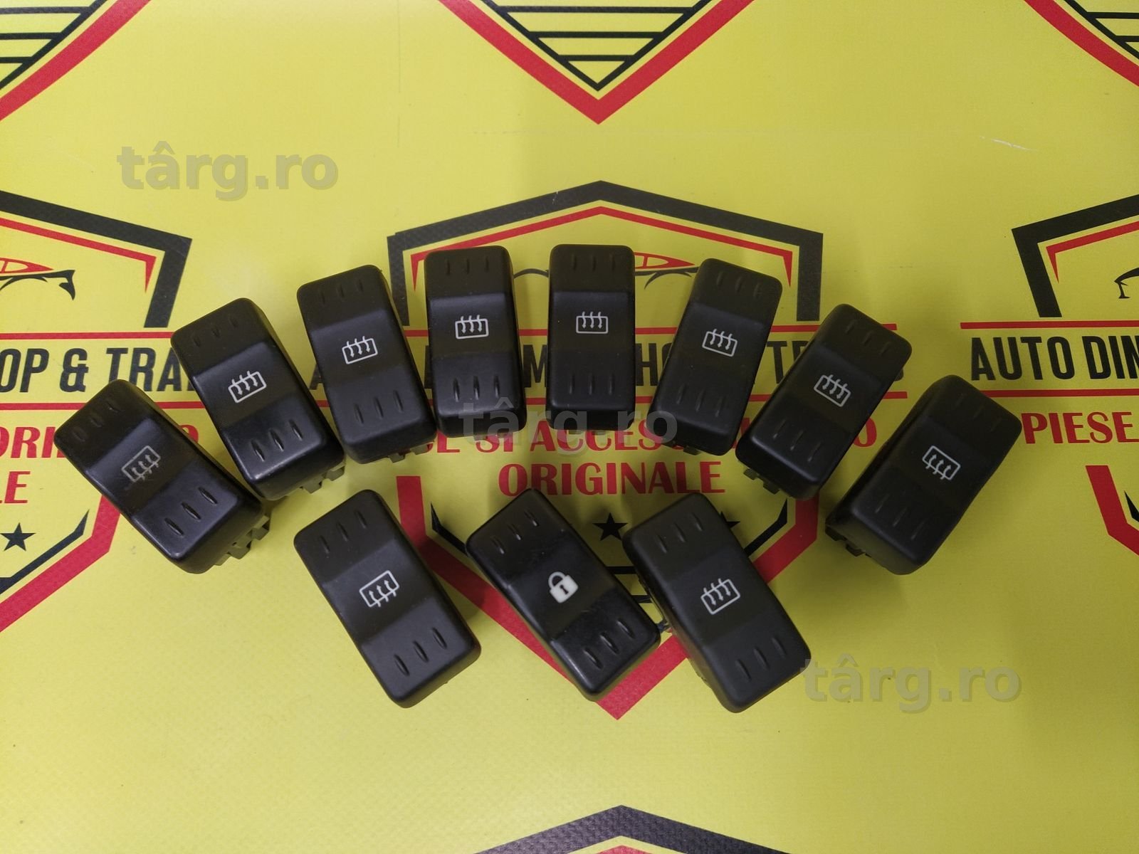 Buton dezaburire luneta + oglinzi Dacia Logan an 2004-2008