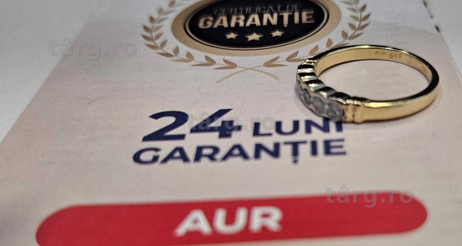 Inel din aur (AG32 B28806.1) 2 ANI GARANTIE! 2