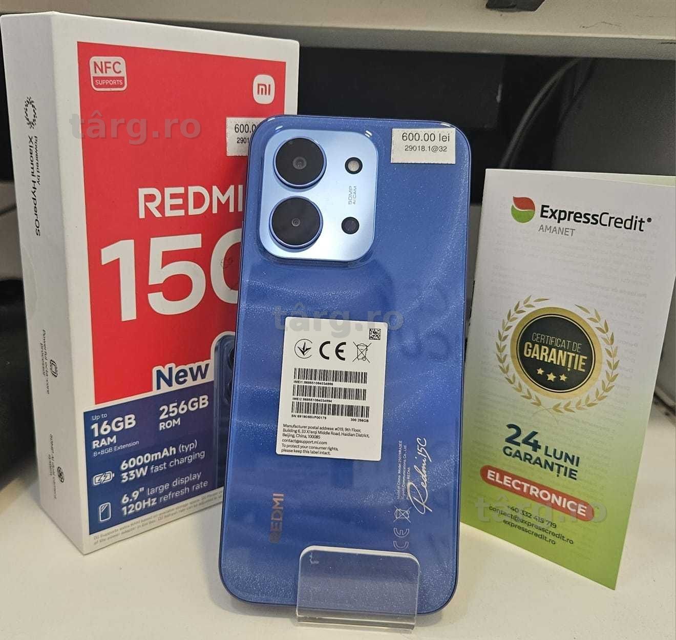 Telefon Xiaomi Redmi 15C (AG32 B29018.1) 2 ANI GARANTIE! 2