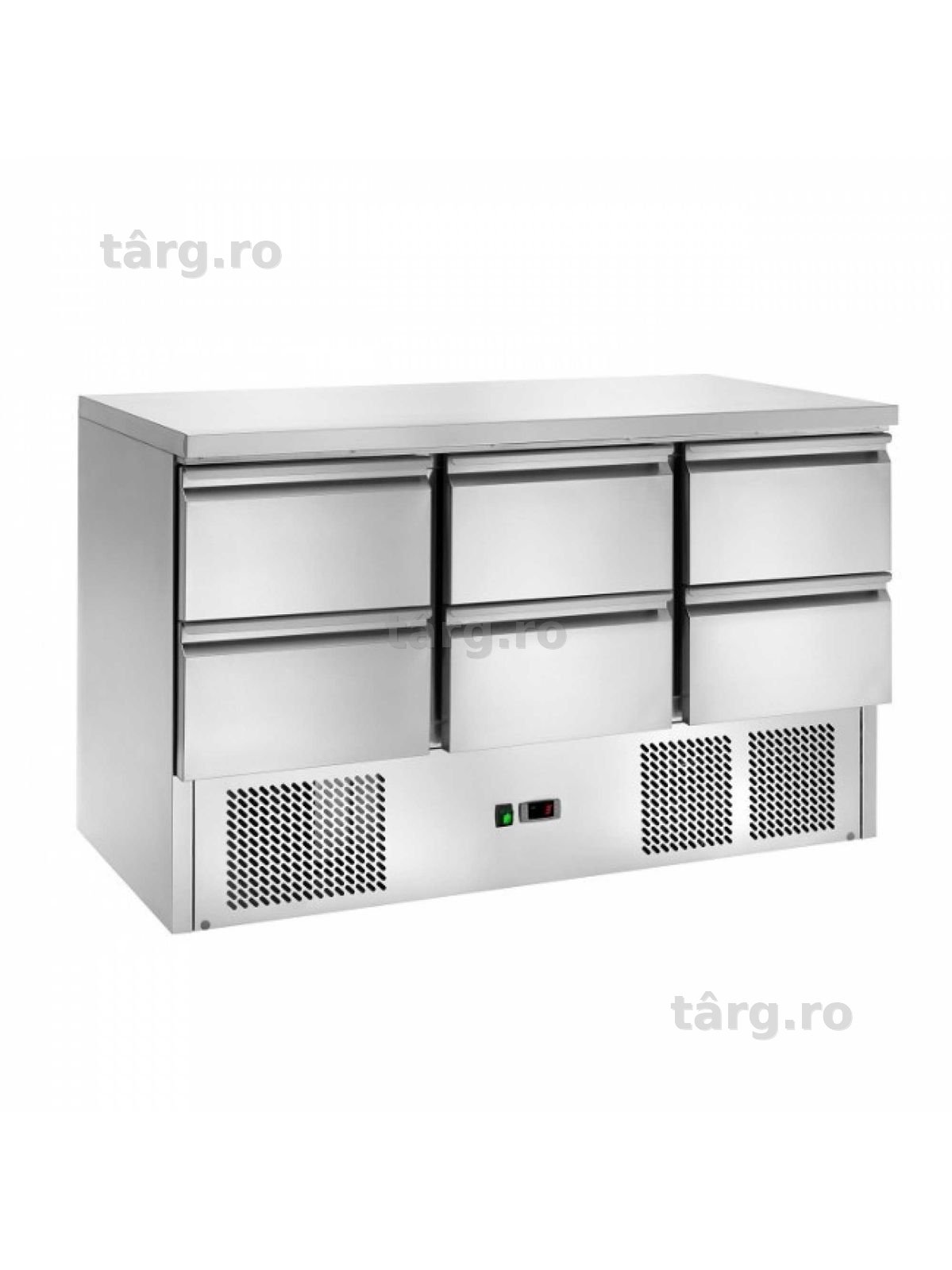 GREEN FROST - Masa rece/refrigerare 6 sertare 1365 x 700 x 870 mm