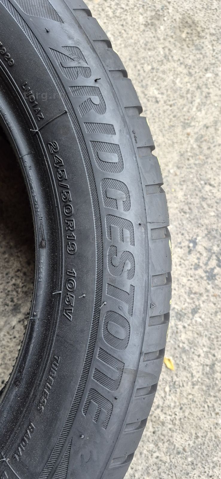 4 anvelope iarna runflat Bridgestone 245/50/19.Pretul este pe bucata 4
