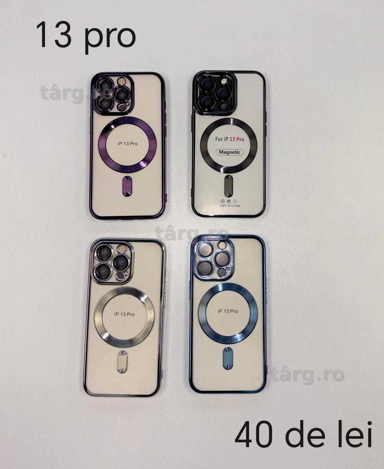 Folie, Husa, Incarcator, Cablu iPhone 13 Pro - Montaj gratuit folie