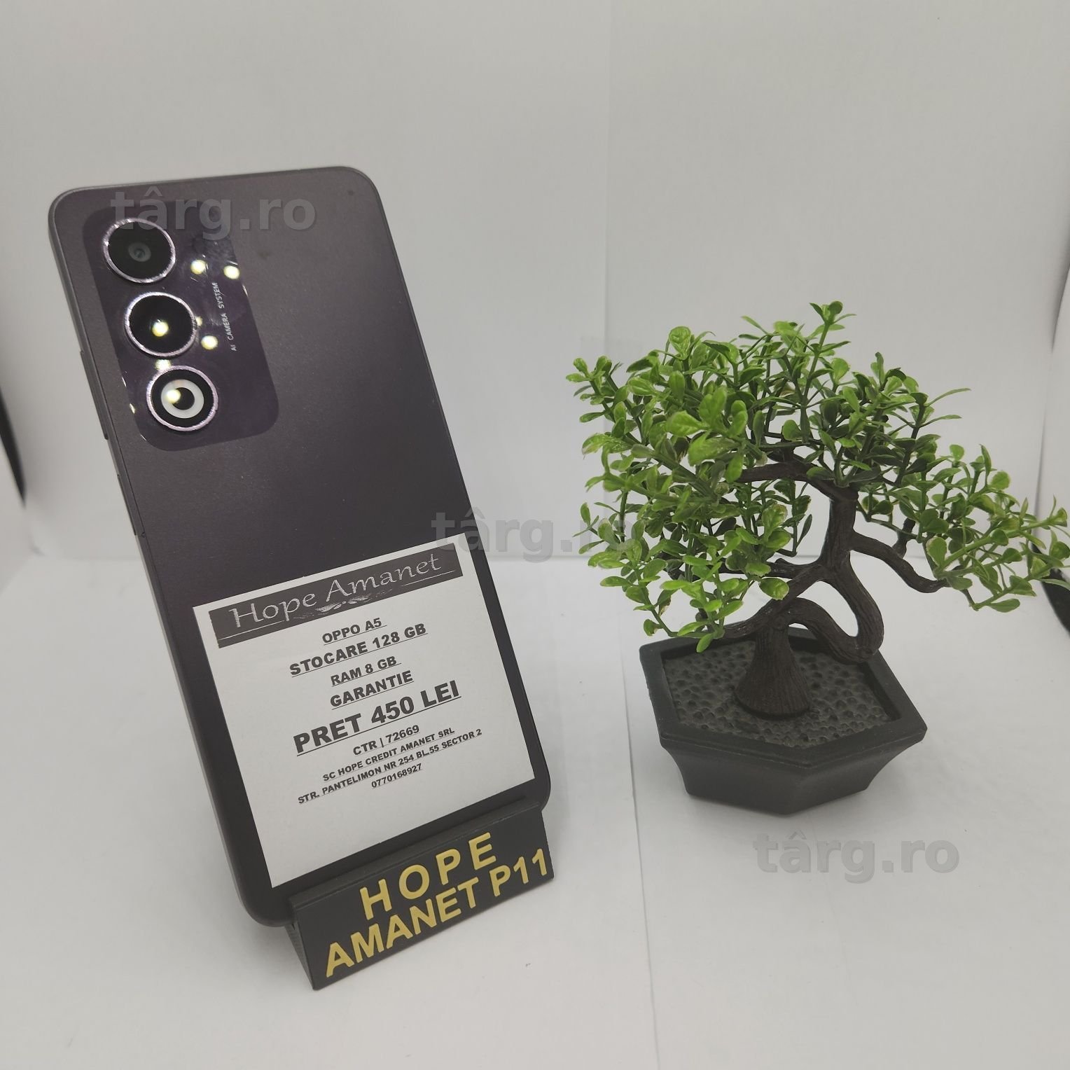Hope Amanet P11 - OPPO A5 / 128GB-8GB Ram / Garantie / 72669 3