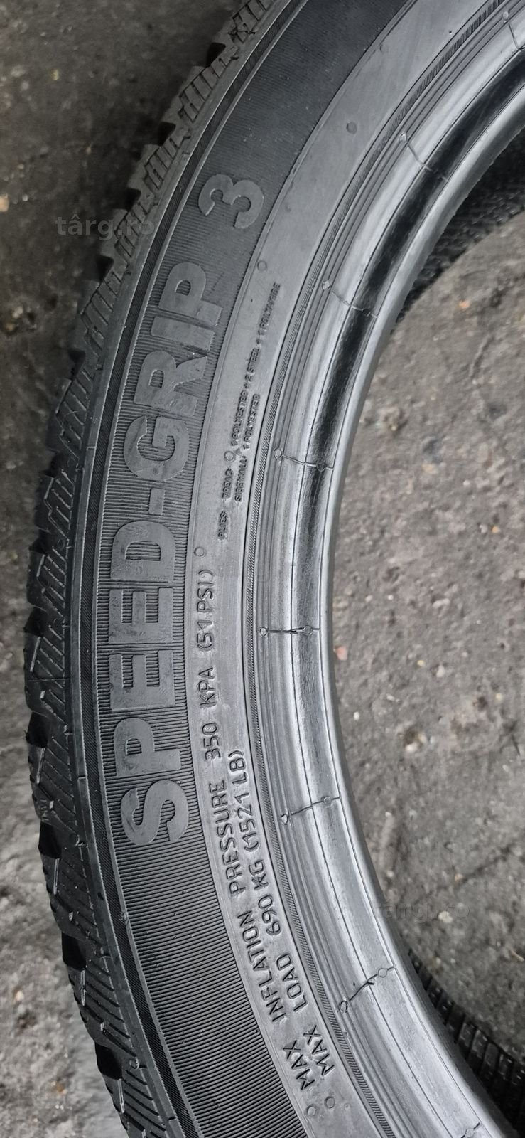 4 anvelope M+S  Semperit 195/55/20.Pretul este pe bucata. 5