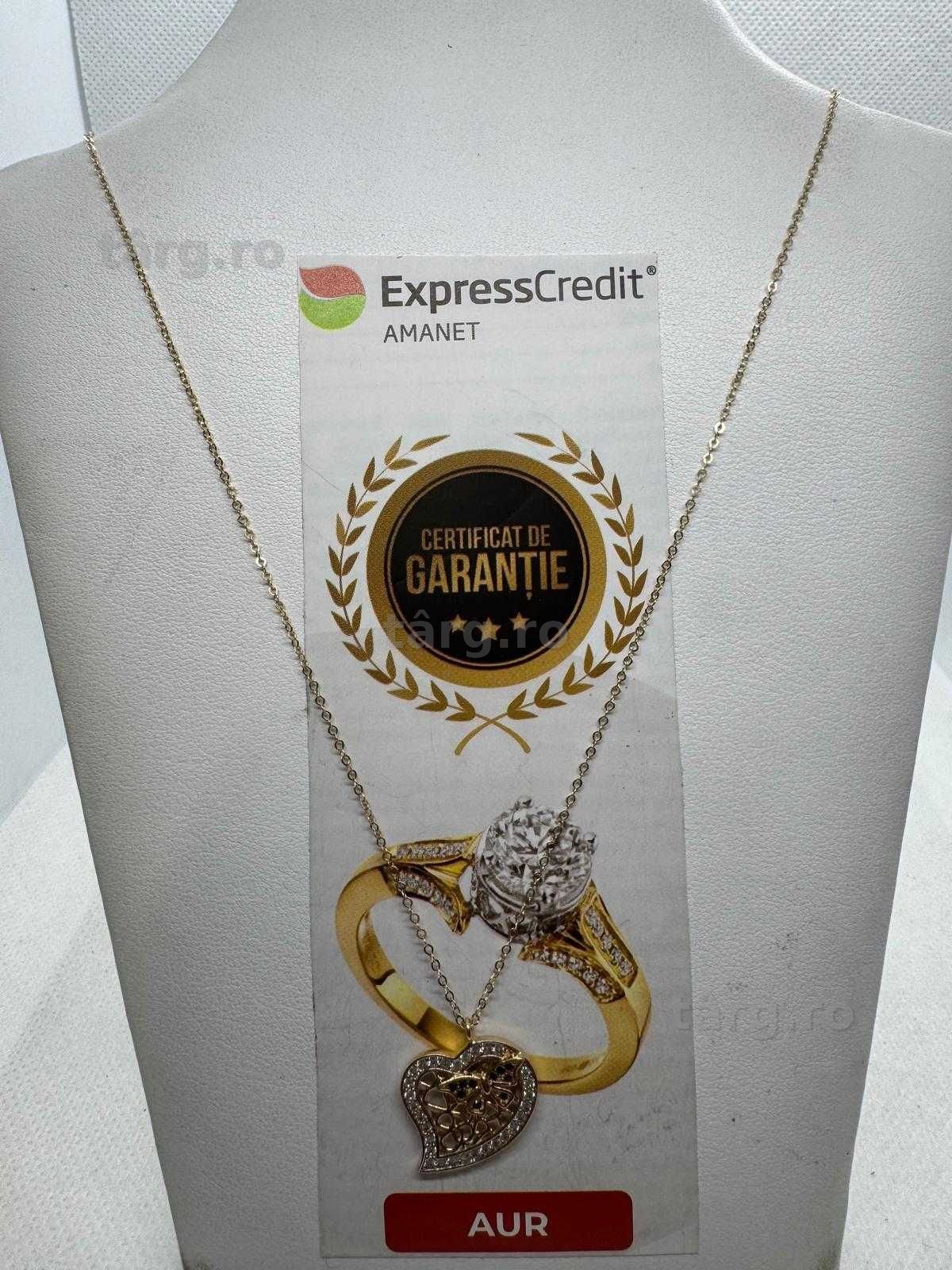 Lant din aur 14k (69688.2/ 10 Pacurari 1) Garantie 2 ani!