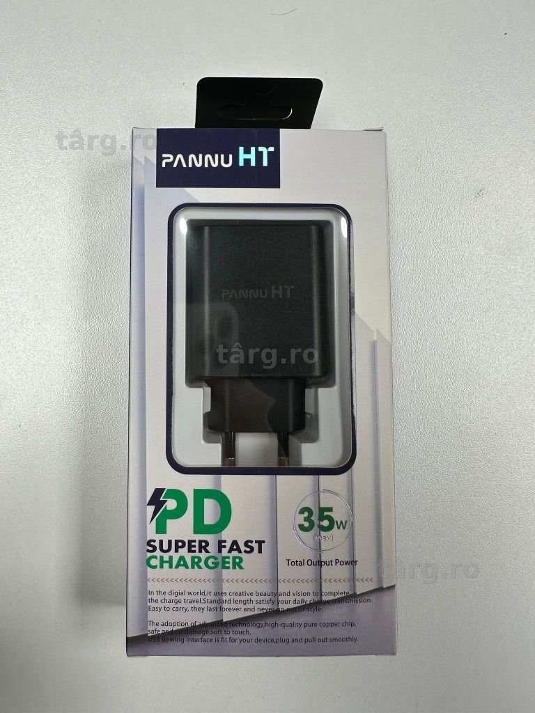 Adaptor priza 35W Super Fast Charger - Samsung, iPhone, Redmi, Honor 2
