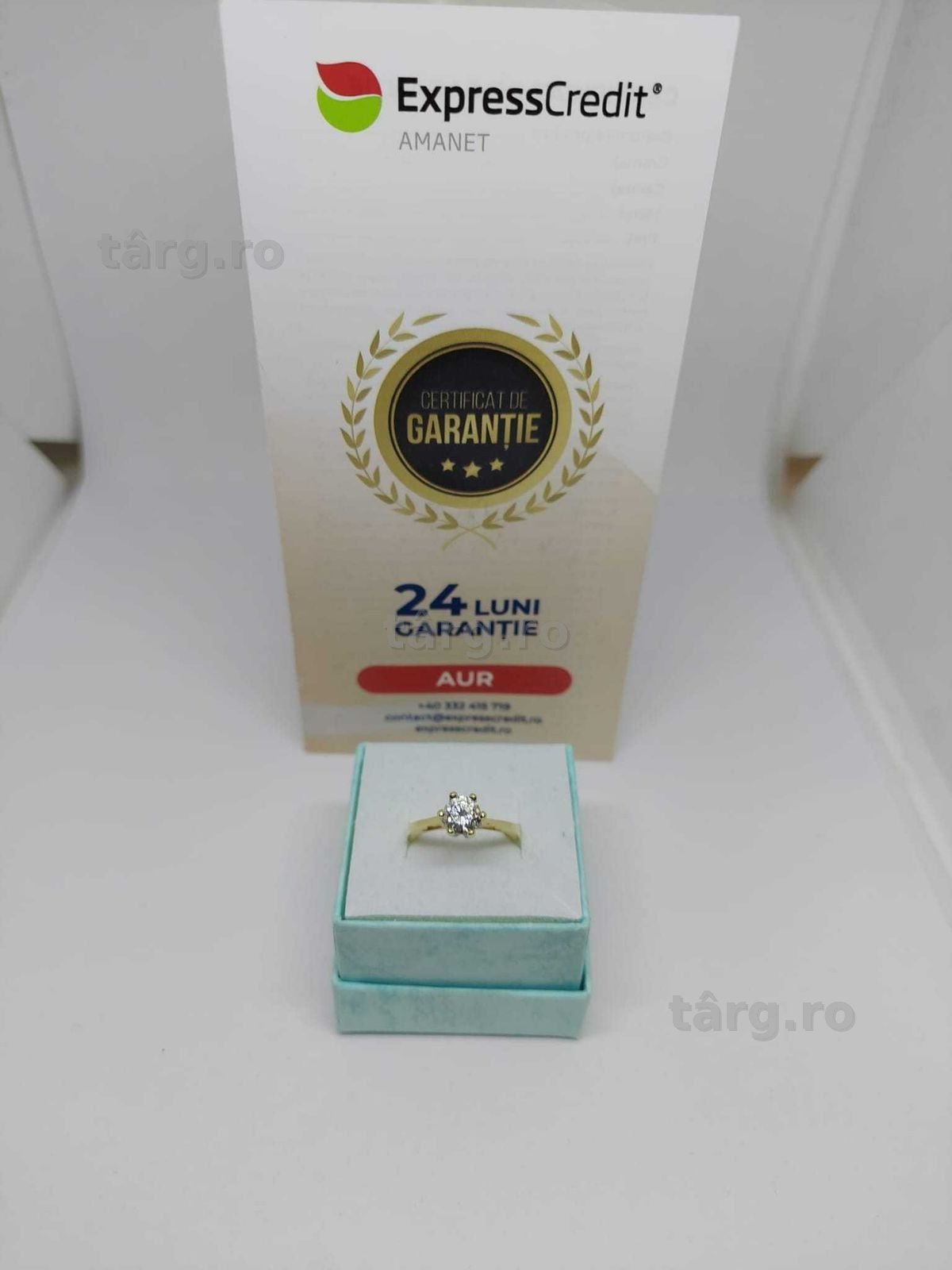 Inel 14k 2.48gr [35016.5/30 Pacurari 2] Garantie 2 ani!!! 3