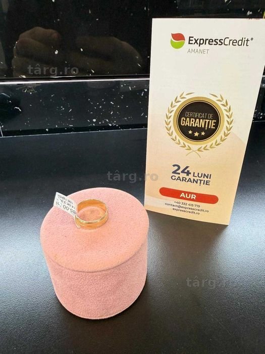 Inel aur 14k 3.97g 14/54 (Iulius Mall)(B-106) Garantie 2 ani!