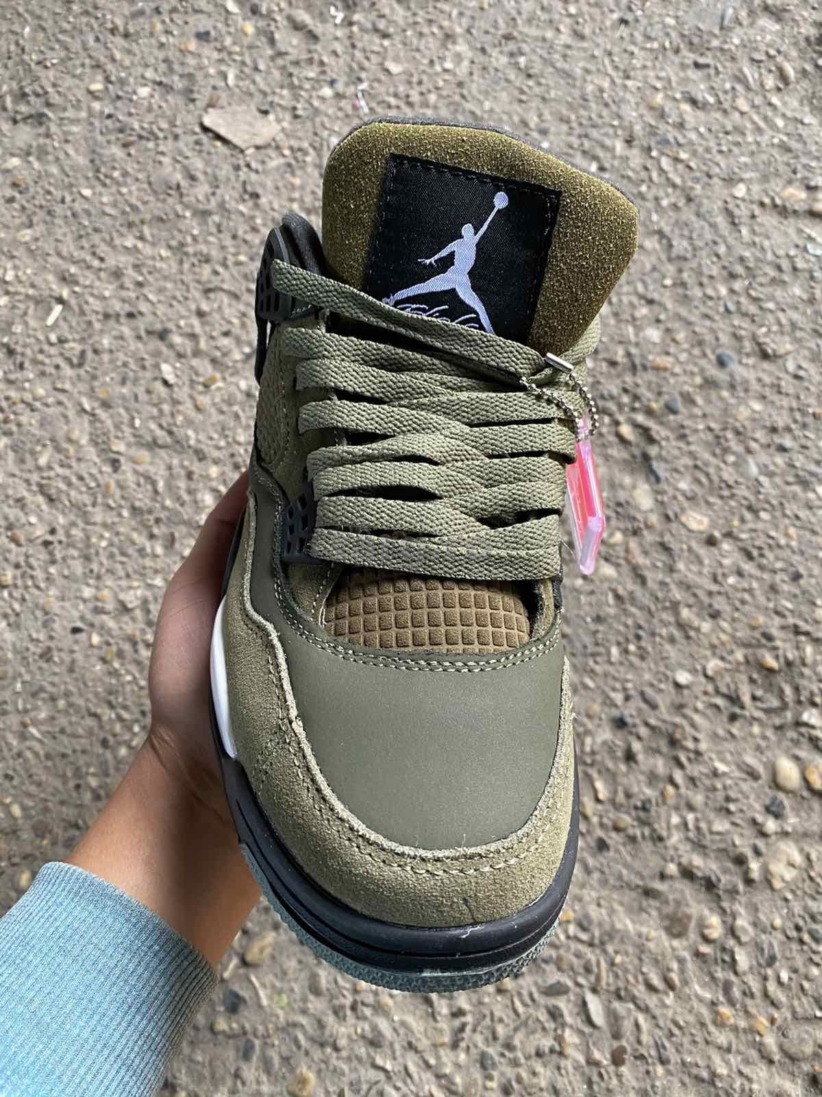 Jordan 4 retro olive 4