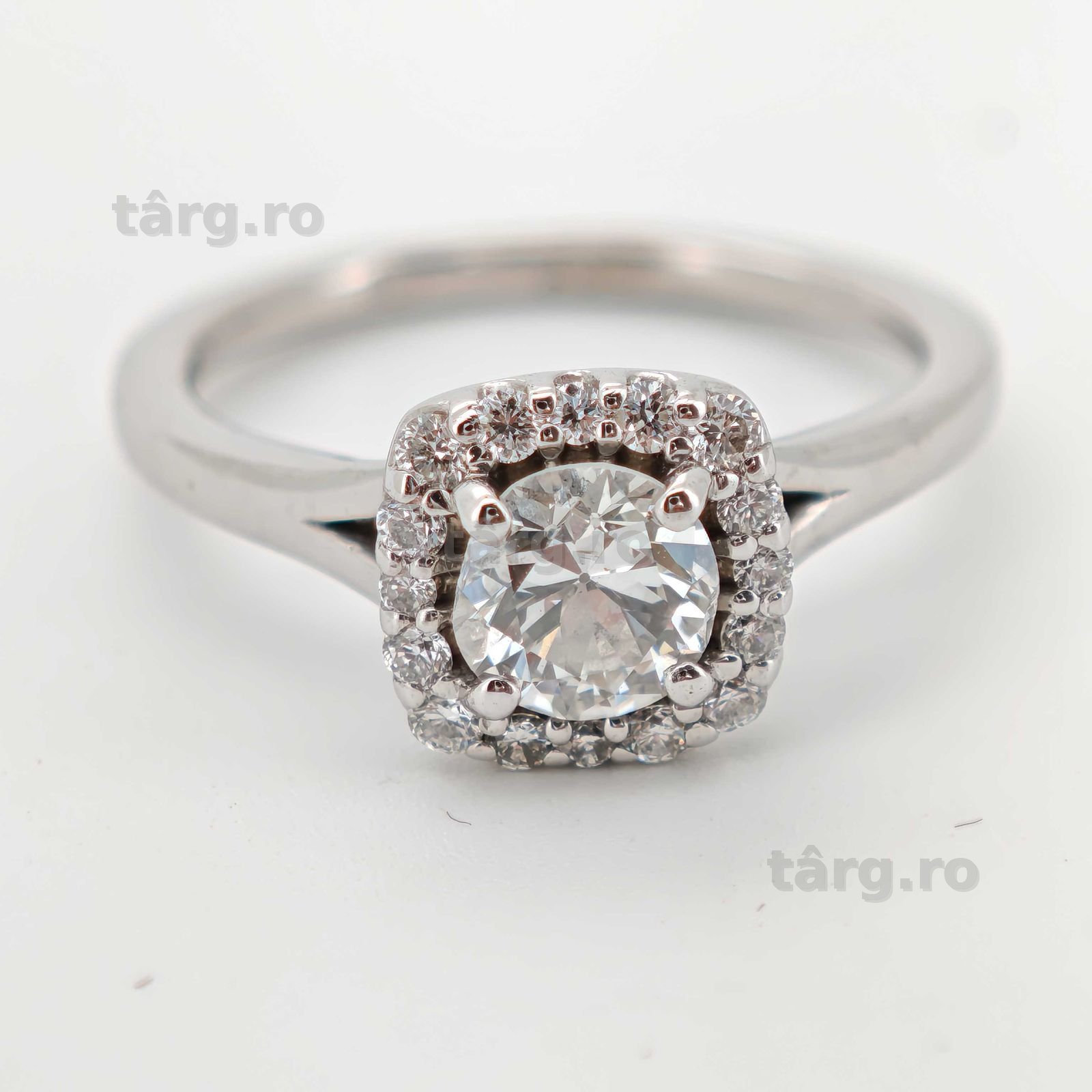 Inel 14k diamante naturale 0,78ct Ritani