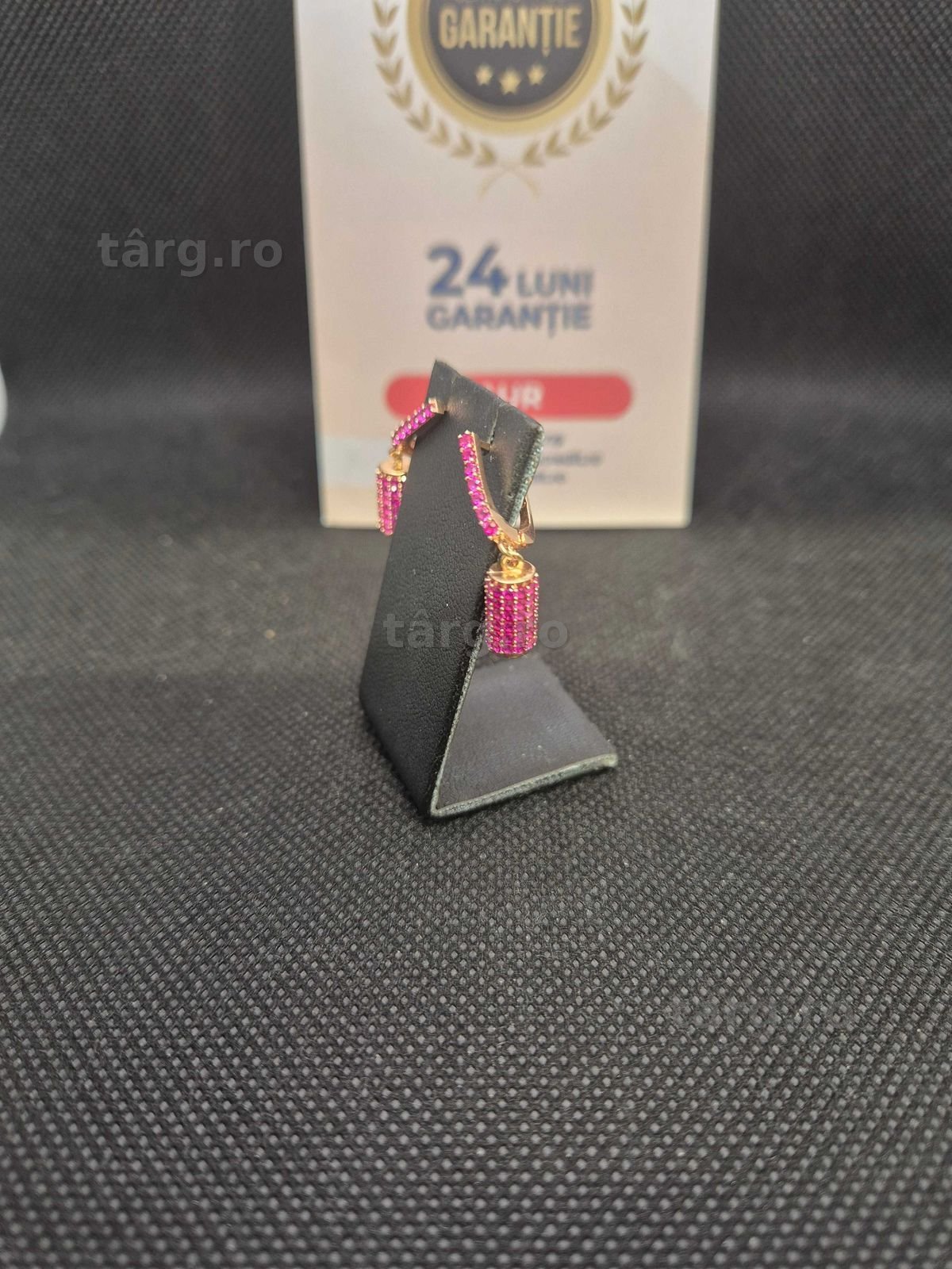 Cercei aur 14K 3.43g (49550.2 Ag11 Piata Nicolina) Garantie 2 ani! 3