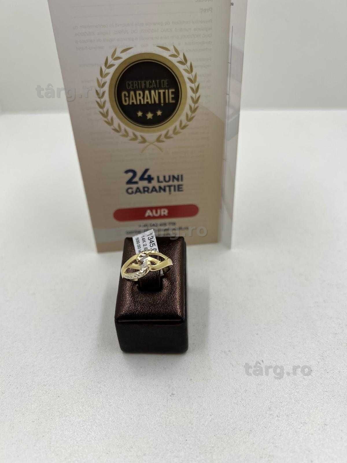 Inel Aur 14K 2.69g (Ag25 Belvedere B.42496.2) Garantie 2 ani! 2